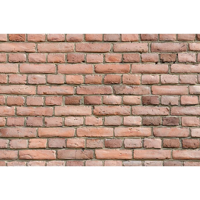 Brick Wall Covering Mural Industrial Style Living Room Wall Decor, Customized Size