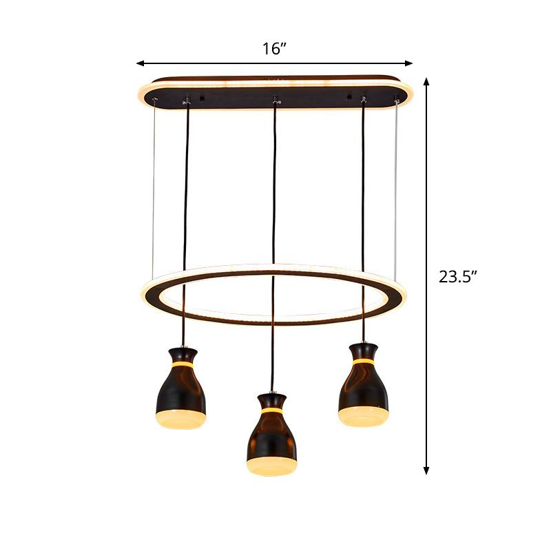 Jar de vin moderniste LED LED HORTING LUMIRA