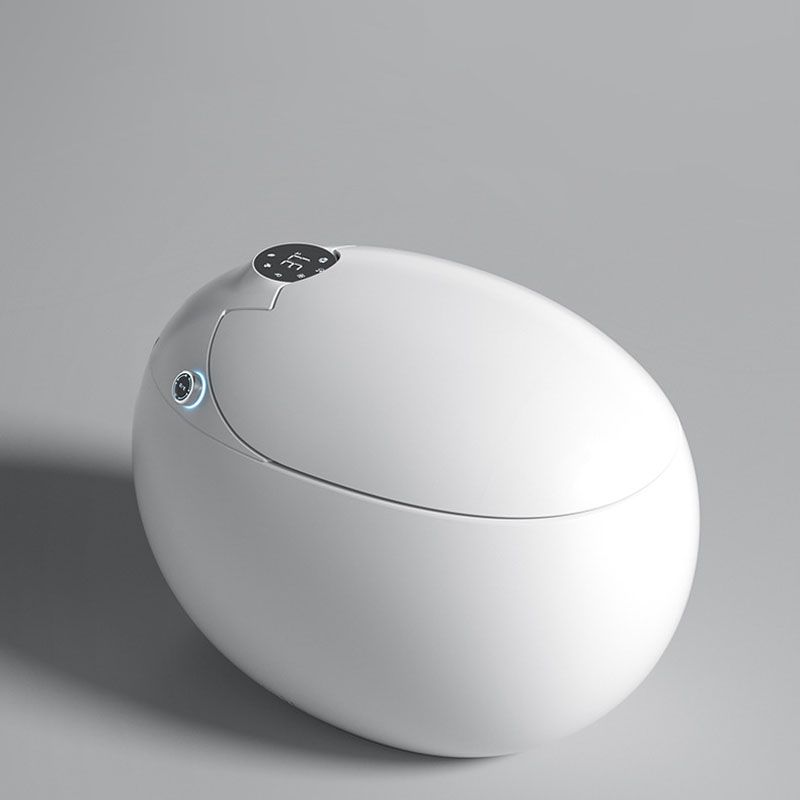 Modern Siphon Jet Flush Toilet Colonial White Heated Seat Urine Toilet with Toilet Seat