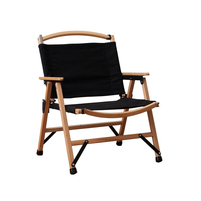 No Distressing Modern Patio Arm Chair Solid Wood Dining Armchair with Arm