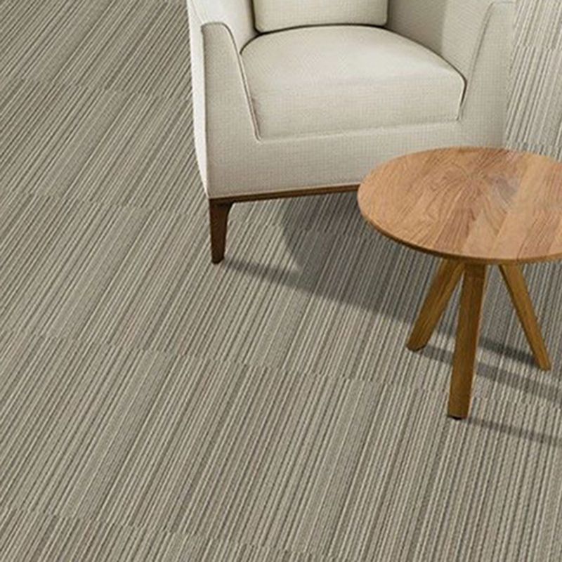 Carpet Tile Non-Skid Fade Resistant Geometry Self Peel and Stick Carpet Tiles Living Room