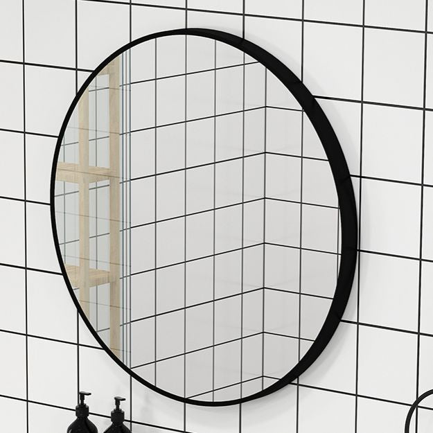 Freestanding Vanity Drawers Single Sink Rectangle Wood Frame Bathroom Vanity with Mirror