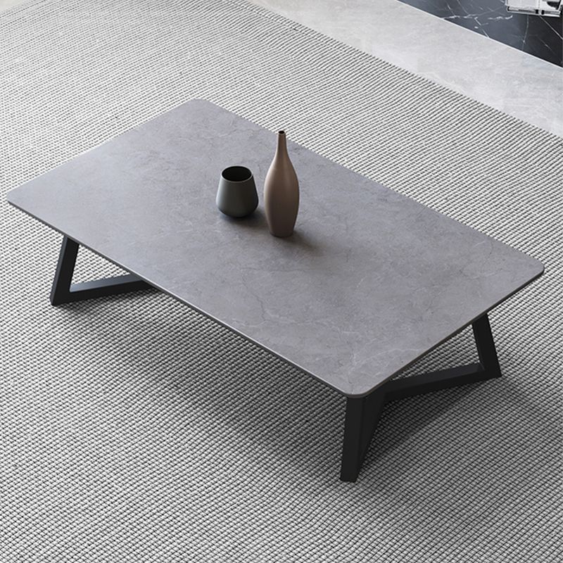 Slate Rectangular Coffee Table Ornate Coffee Table for Living Room