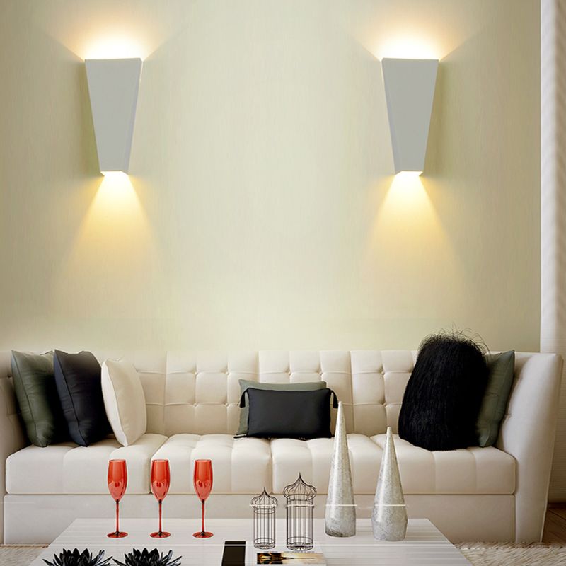 Illuminazione murale geometrica minimalista contemporanea illuminazione da parete esterna