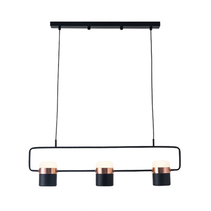 Hedendaagse stijl Cilinder Island Lighting Metal Island Lighting Ideas