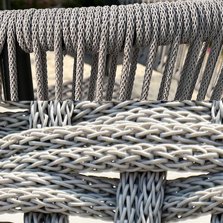 Metal Patio Dining Set 1/2/3/5/7 Pieces Dining Table Set with Chairs