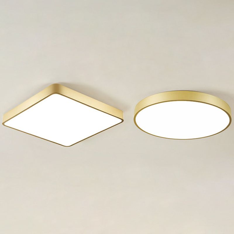 Moderne Unterputz-Deckenleuchten, Deckenleuchte aus Acryl