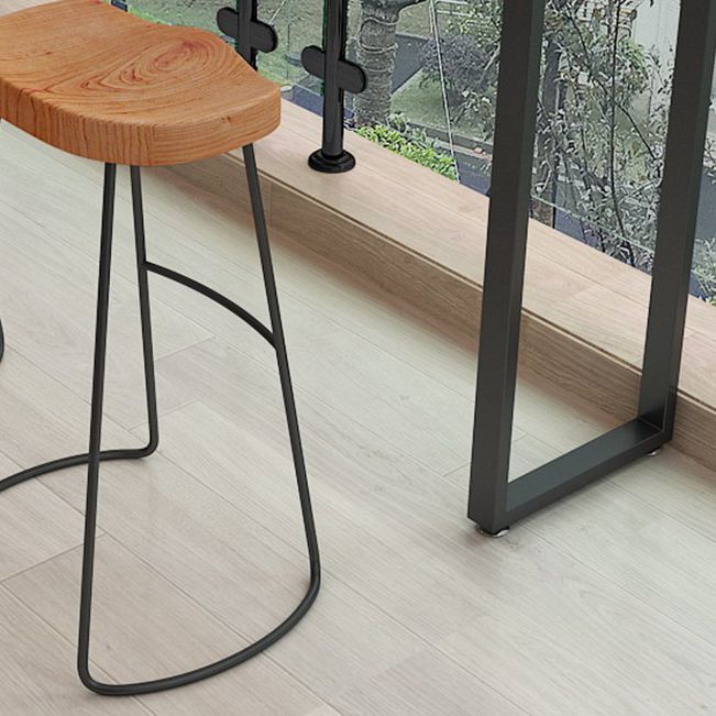 Contemporary Bar Table Set 1/2/4 Pieces Solid Wood Pub Table Set for Indoor