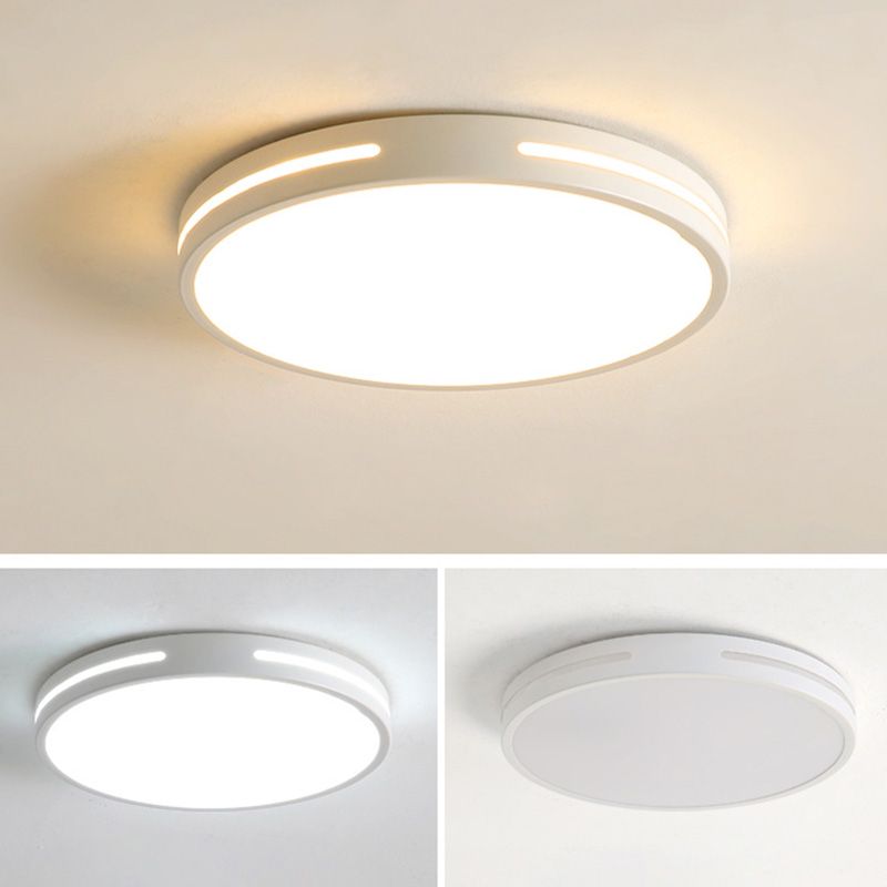 Acrylique Flush Ceiling Light Fixture 1-Light Modern Style Flush Mount Lighting