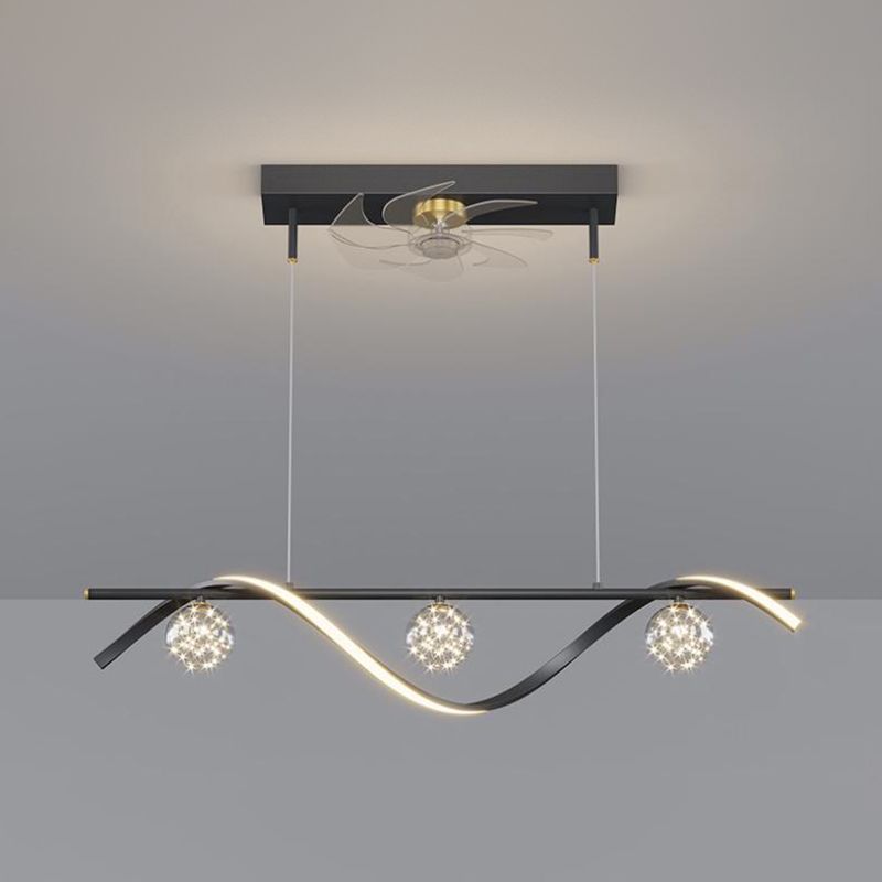 Linear Island Lighting Fixtures Contemporary Metal Island Lighting Ideas in Black