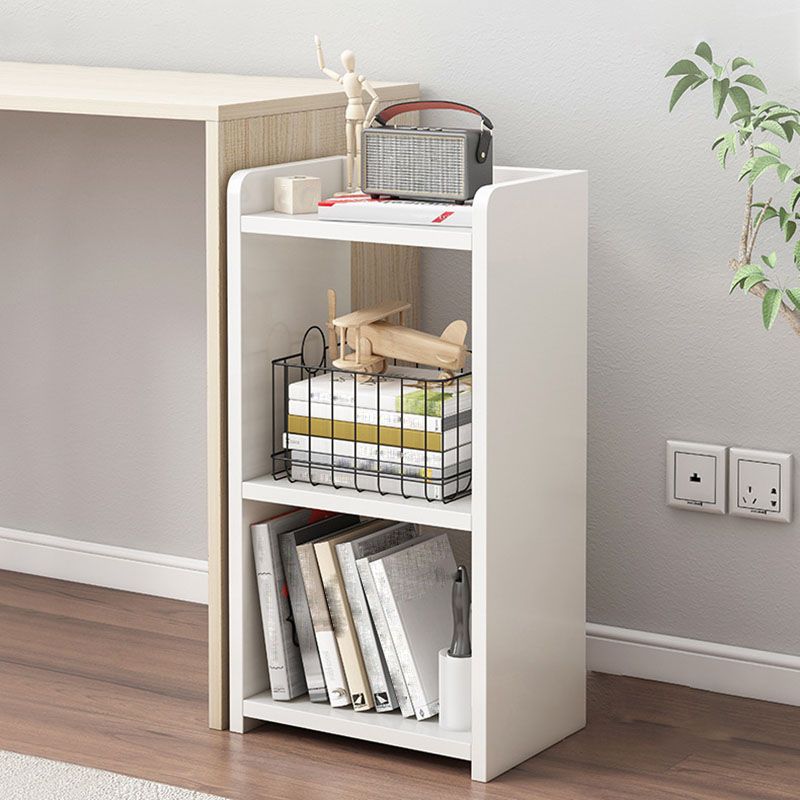 Engineered Wood Standard Bookcase Scandinavian Open Back Bookshelf