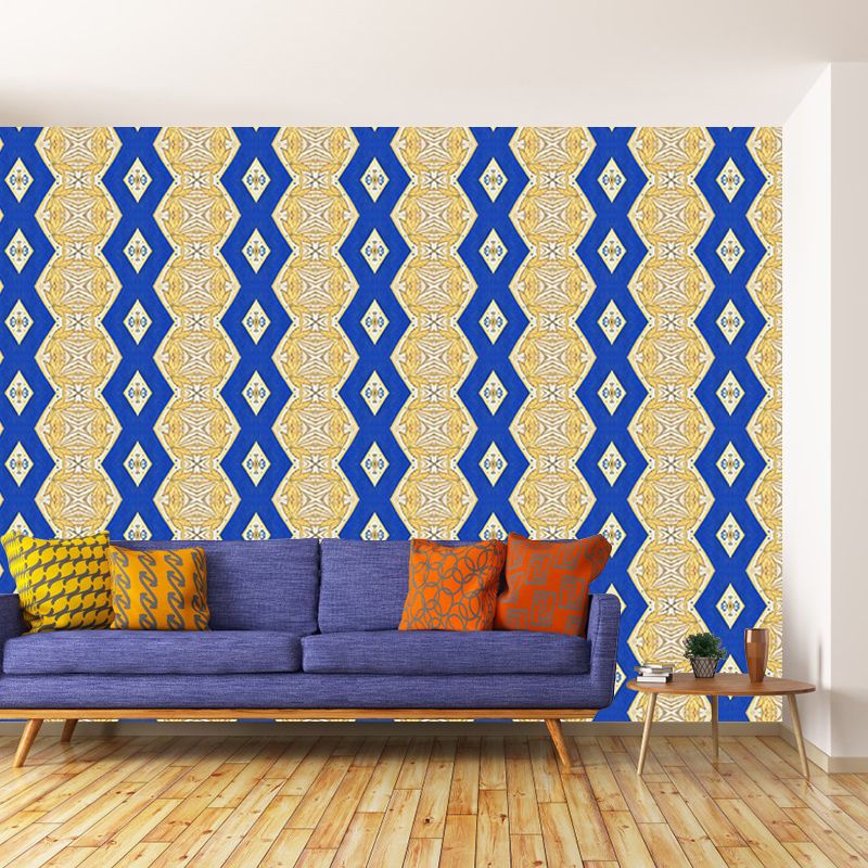 Geometry Illustration Mural Wallpaper Contemporary Living Room Decoration