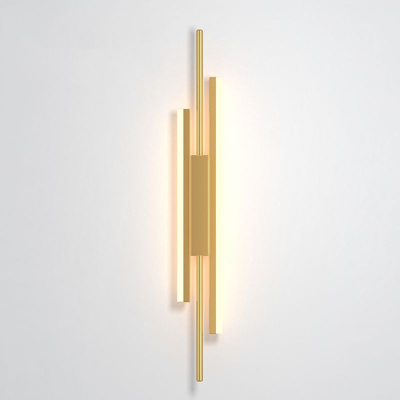 Nueva lámpara de montaje de pared acrílica moderna de 1 luces apliques de pared lineal para sala de estar