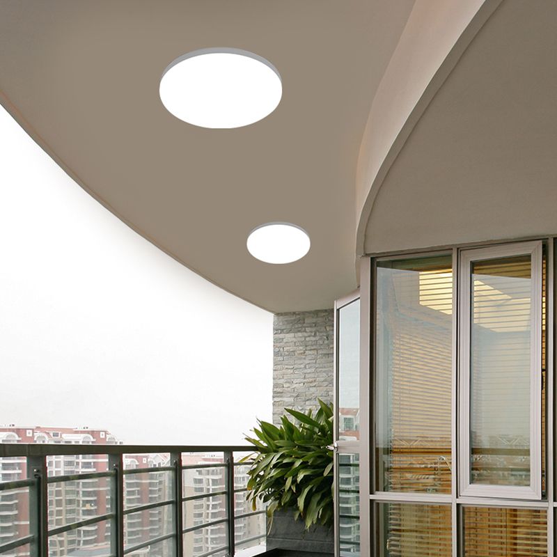 Moderne Wandmontage leichte einfache LED -Wandleuchte Lampenvorrichtung in Weiß