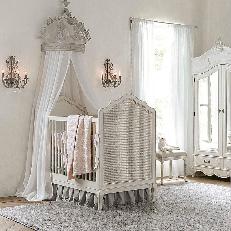 Gray/White Antique Wall Light Rustic Candle Style Lighting for Dining Room Foyer