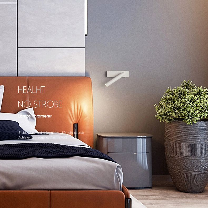 1 Light Wall Lighting Fixtures Minimalistic Wall Mounted Light Fixture for Bedside