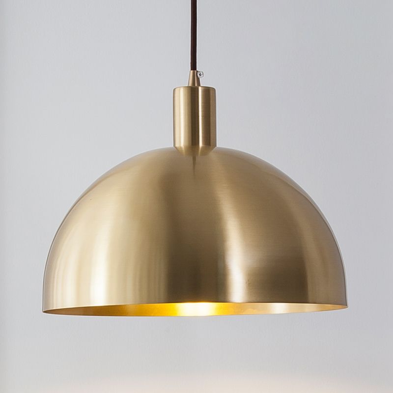 Lumière pendante en métal nordique 1 plafond suspendu au plafond pour salle à manger