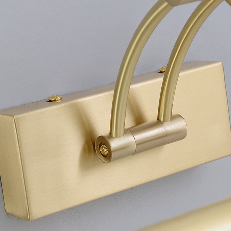 Metal Linear Vanity Wall Sconce Modern Style 1 Light Vanity Lighting Fixtures
