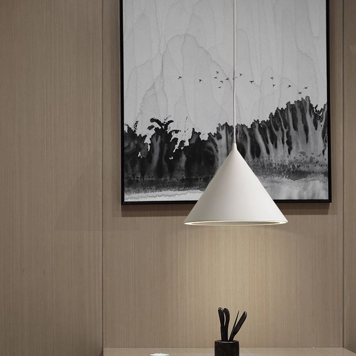 Makaroon -Mini -Anhänger -Leuchten -Leuchten -Aluminiumkegelform -Pendellampe zum Dinging -Tisch