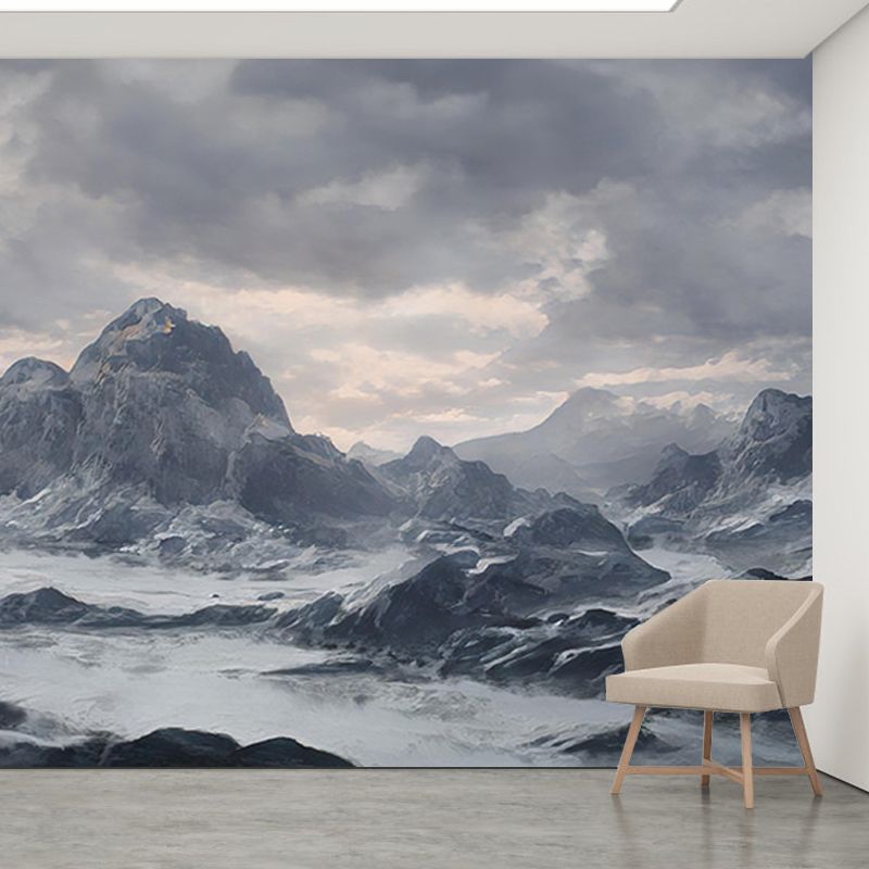 Mildew Resistant Painting Murals Wallpaper Illustration Wall Murals for Living Room