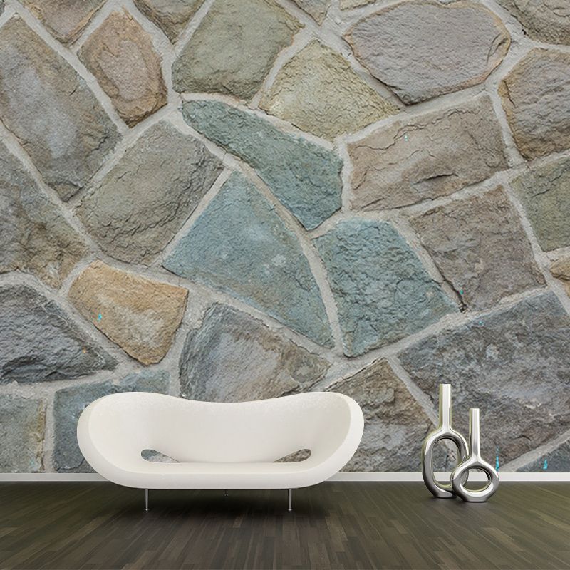 Customized Photography Brick Wall Mural Eco-friendly Wallpaper for Home Decor