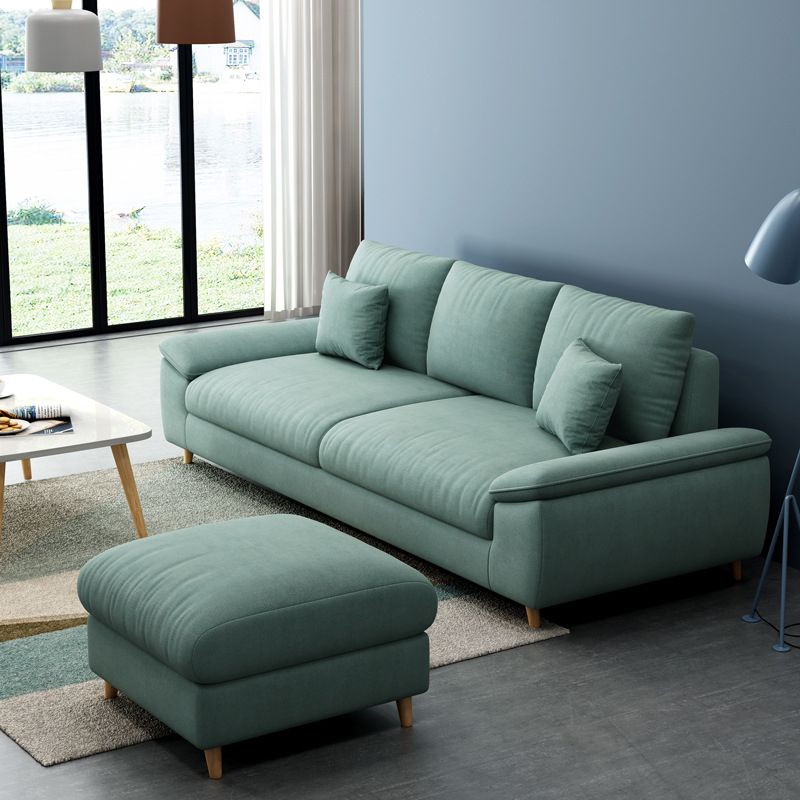 84.65"W √ó 59.06"D √ó 34.65"H Pillow Top Arm Sectionals with Removable Cushions
