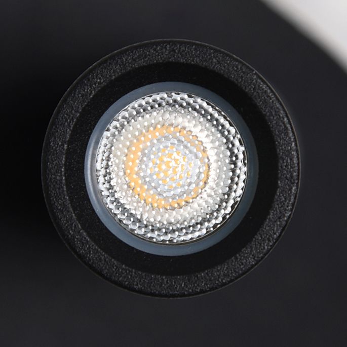 Lampada a monte a parete cilindro Stile moderno a 1 luci di scarpa in alluminio in alluminio