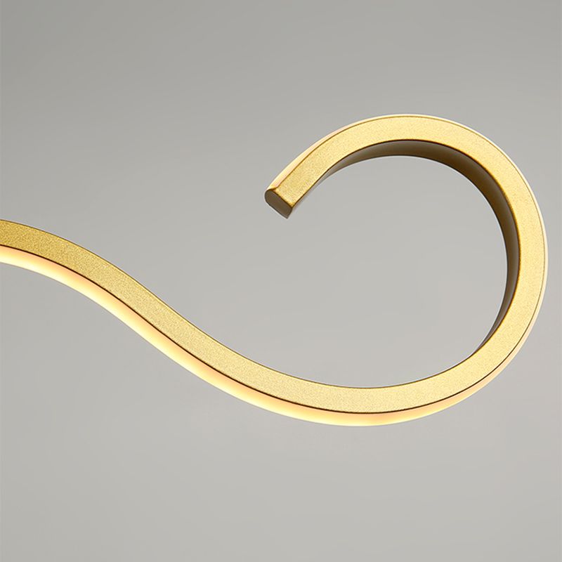 Estilo contemporáneo Luces colgantes de forma lineal Metal de 2 accesorios de iluminación colgante