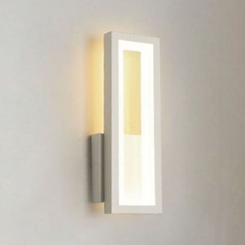 Simple Geometric Wall Lamps Metal Wall Light Fixture for Living Room
