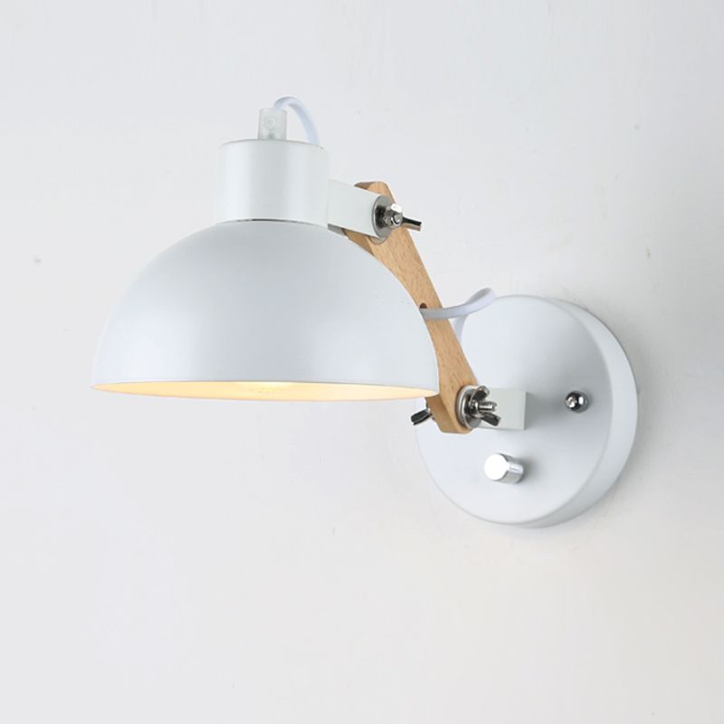 Sala de estar de la sala de pared apliques de metal de metal de luz montada en la pared para dormitorio