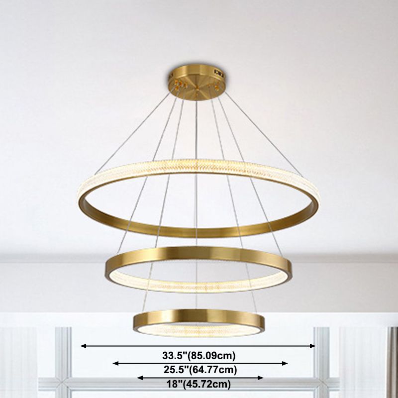 Charakteristische moderne einfache Style LED -Anhänger Kronleuchter Licht für Wohnzimmer Esszimmer Schlafzimmer