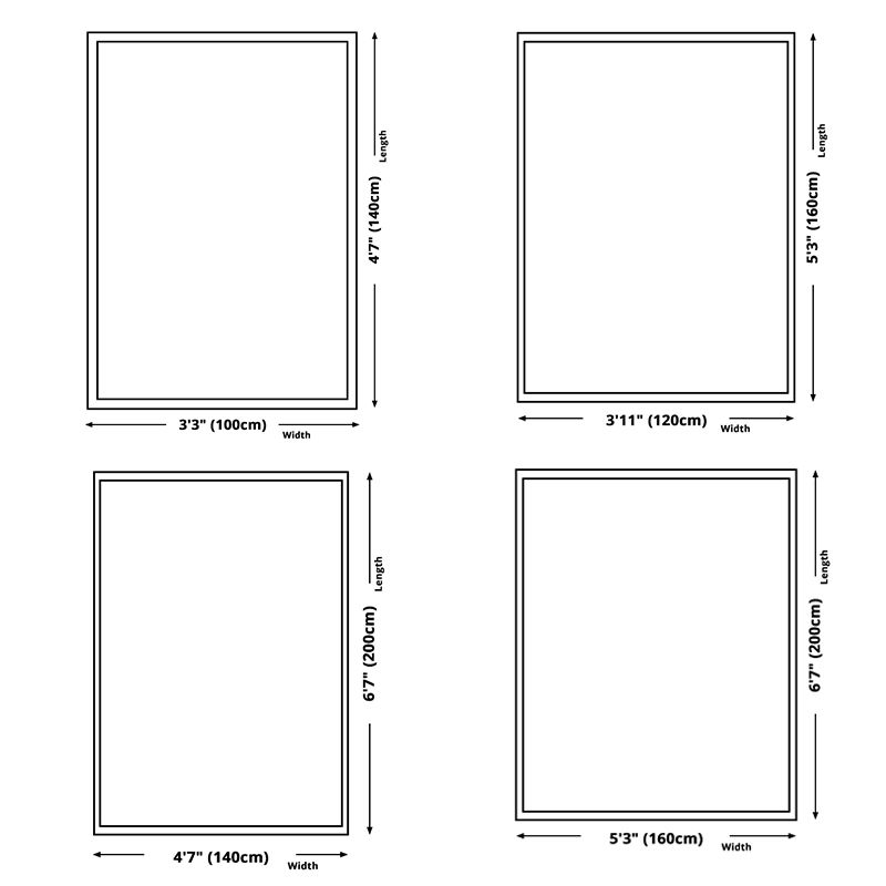 Grey Modern Rug Polyester Graphic Area Rug Non-Slip Backing Indoor Rug for Living Room