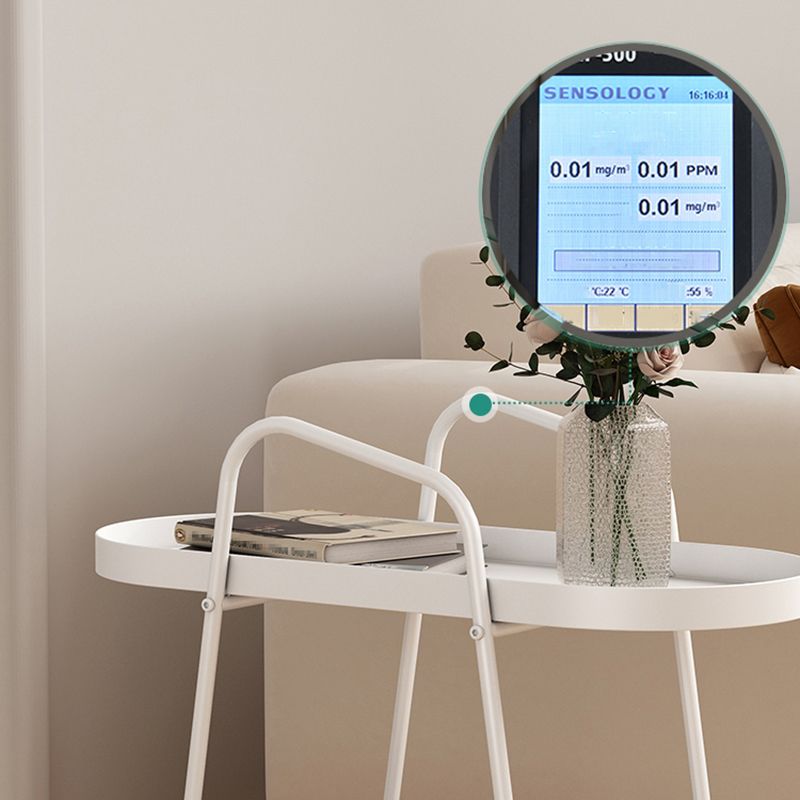 Scandinavian Geometric Bookcase Metal Shelves Included Bookshelf,25" H x 11" W