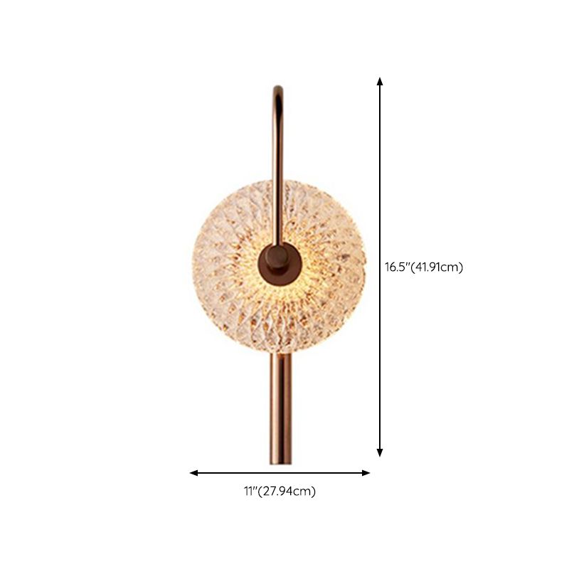 Contemporary Geometric Wall Lighting Ideas Glass 1 Light Sconce Light
