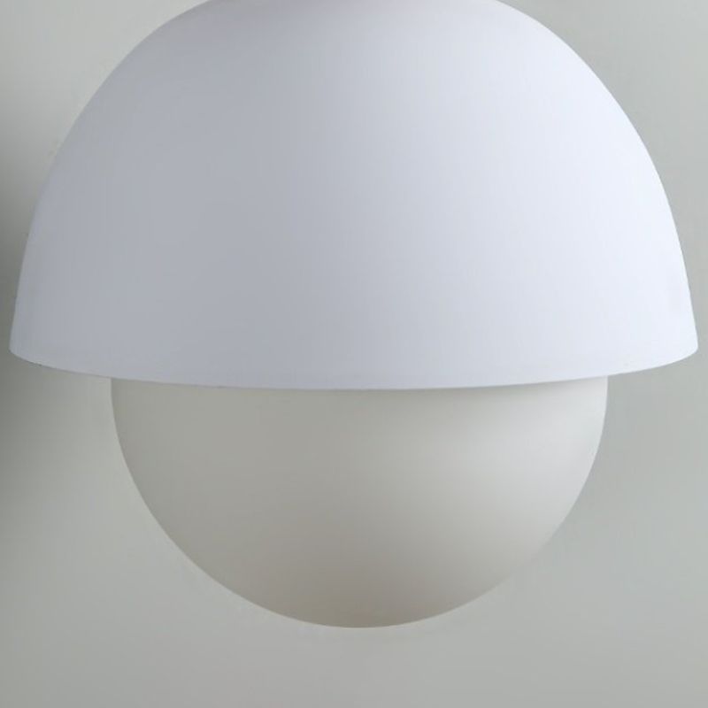 Modern Globe Shape Wall Sconce Lights 1 Light Wall Light for Dining Room