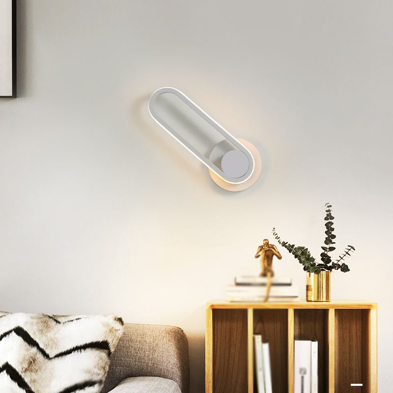 Rotatable Simplicity Wandleuchte LED -Leuchten mit Silikonschatten für Schlafzimmer