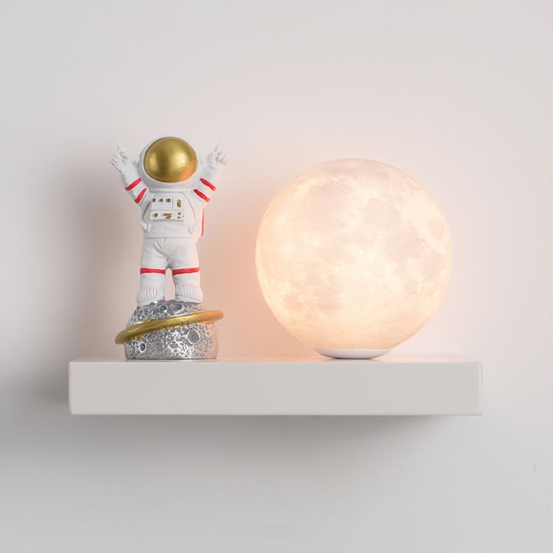 Bedroom Wall Mounted Lamp Metal Kids Style Wall Mounted Lighting
