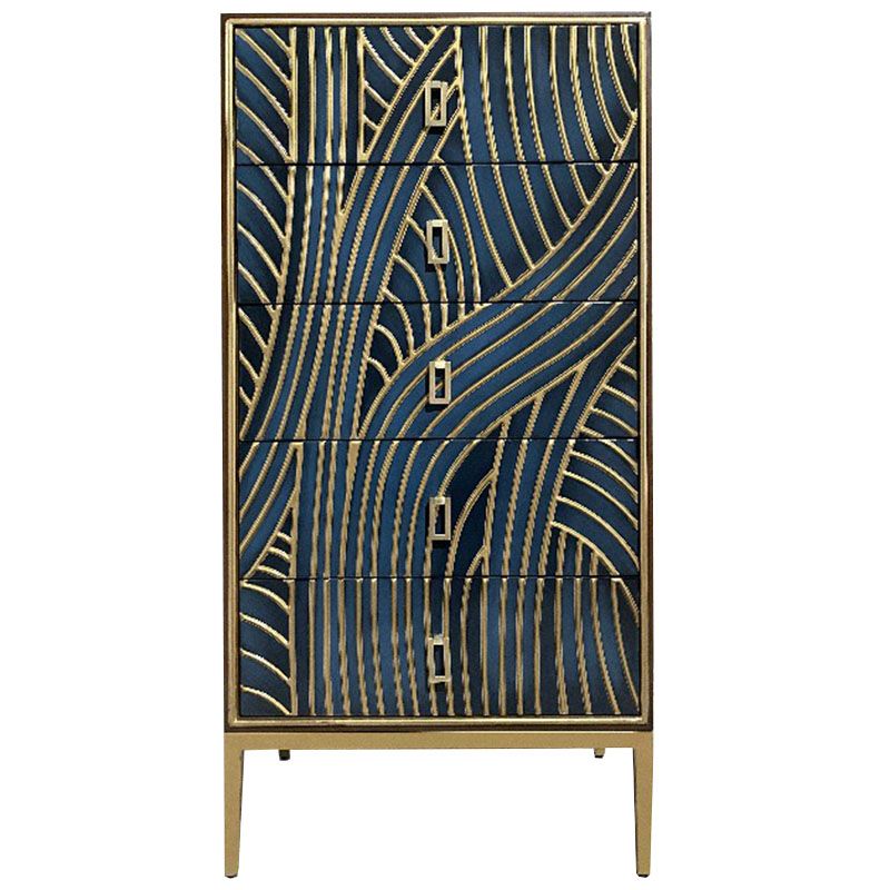 Modern Storage Chest Manufactured Wood Dresser , 12.48/15.6 Inch Width