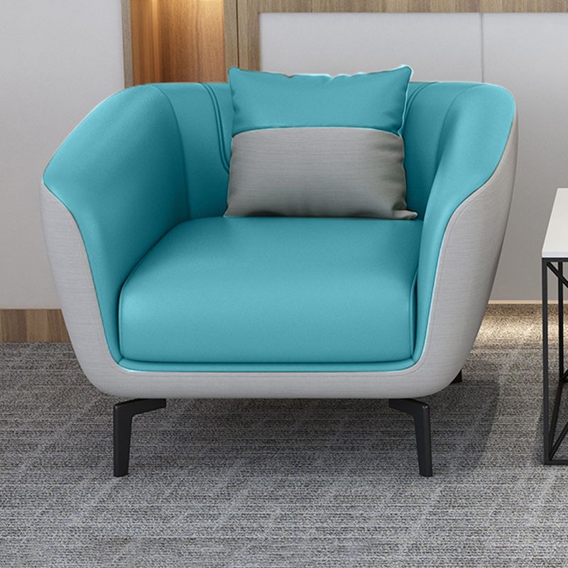 Contemporary Tight Back Leather Settee Couch for 1/2/3 People