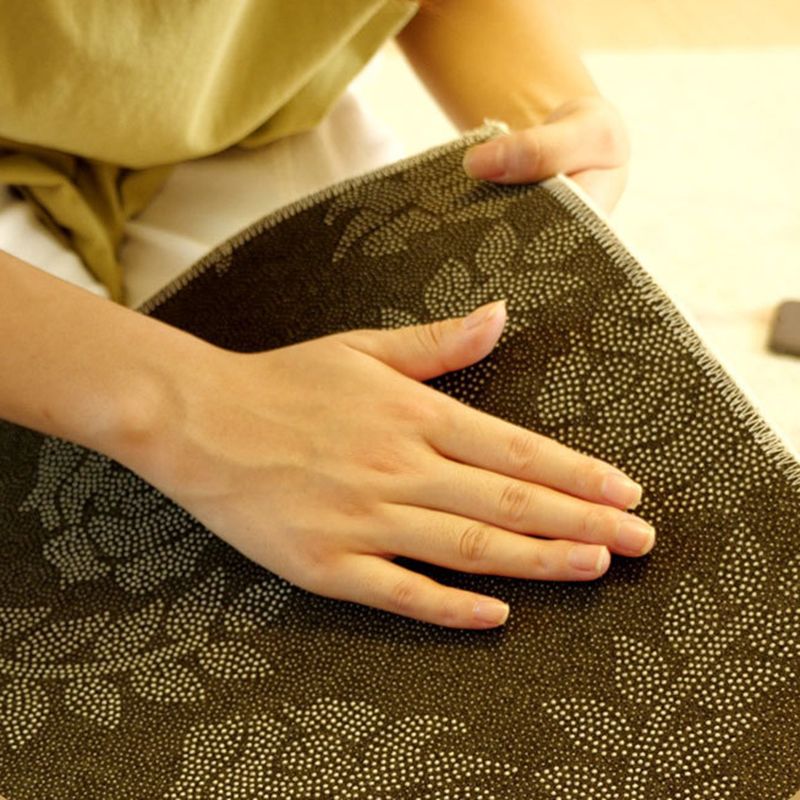 White Color Lump Carpet Polyester Casual Carpet Washable Carpet for Drawing Room