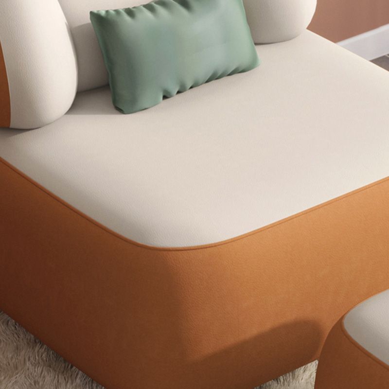 Fixed Back Armless with Fabric Seat Fabric Bedroom Patchwork Accent Chair