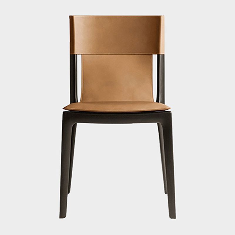 Contemporary Wood Side Dining Chairs Kitchen Home Chair with Upholstered