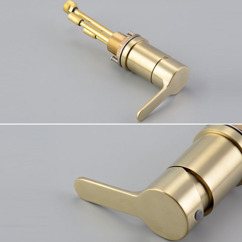 Modern Deck Mounted Metal Tub Filler Metal Tub Filler with Hose