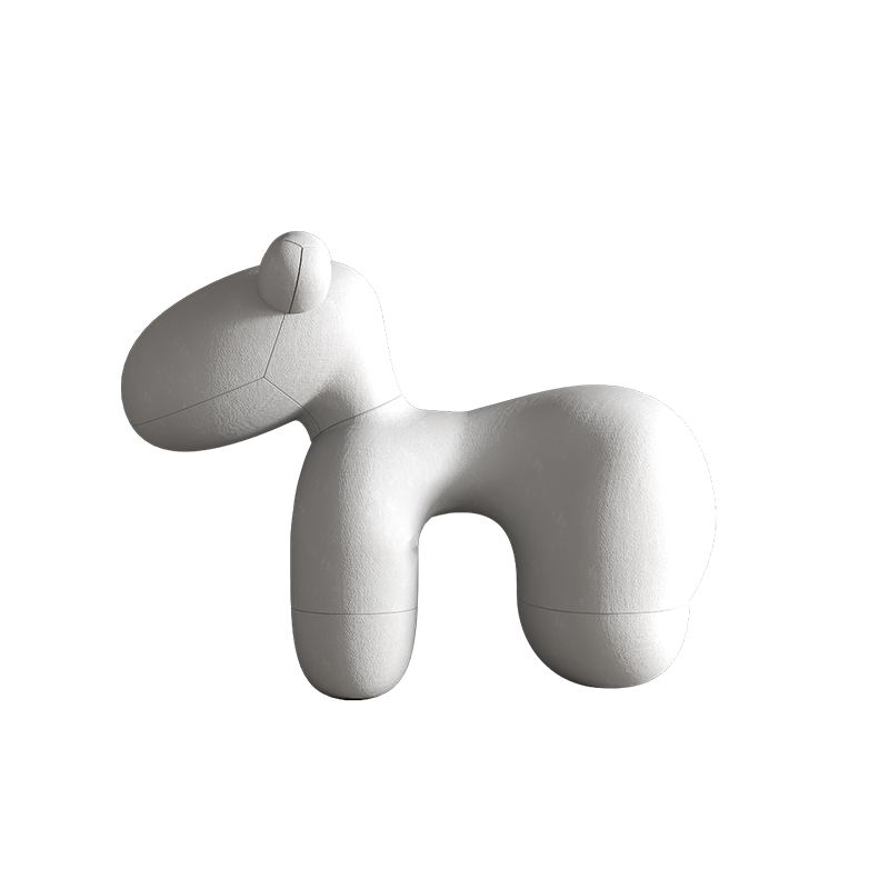 Animal-Shaped Seat Chair, Creative Childlike Solid Color Accent Chair