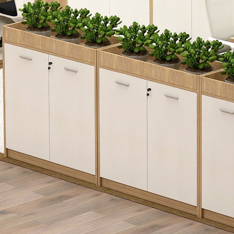 Nordic Storage File Cabinet Wooden Frame Vertical Filing Cabinet for Office