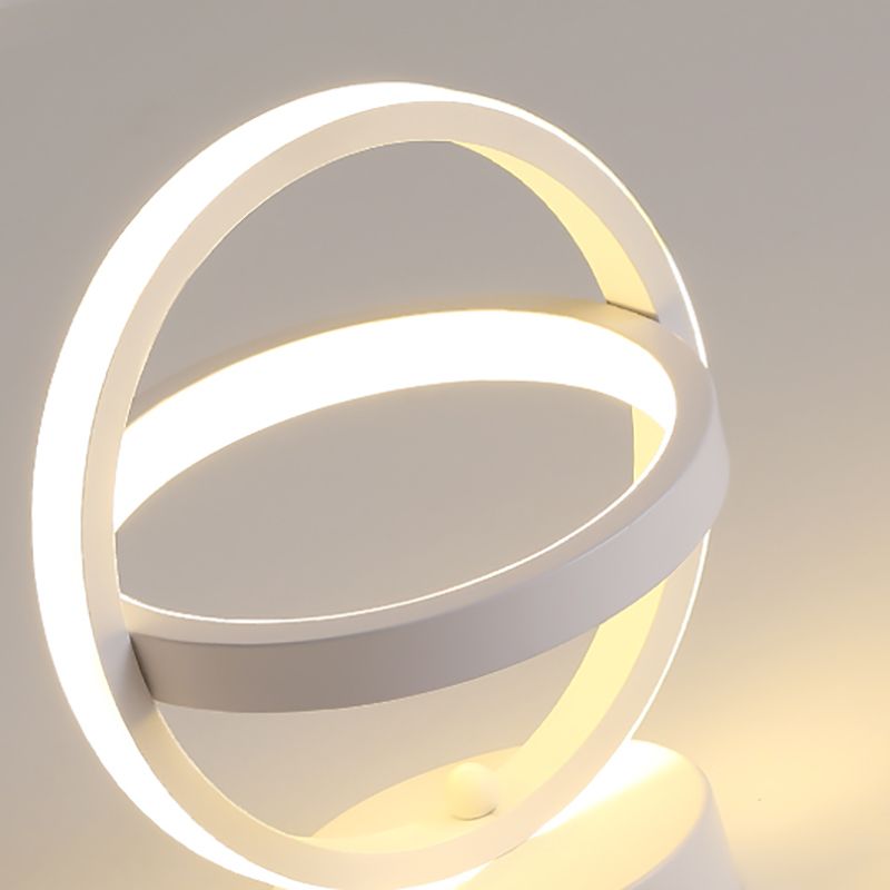 Plafonnier géométrique en métal, luminaire de Style simple à LED