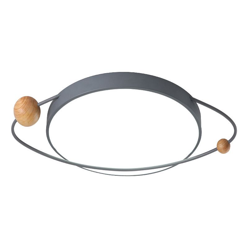 Lámparas y lámparas incrustadas con pantalla de acrílico para habitaciones infantiles de estilo Nórdico