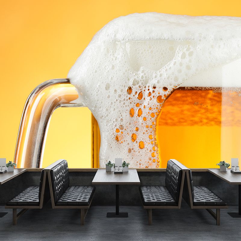 Brewage Commercial Wine Club Wall Decor Stain Resistant, Personalized Size