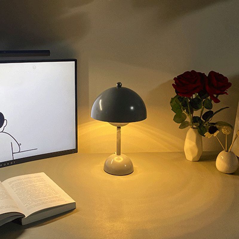 Macaron Style Table Lamp 1-Light Simple Desk Light for Living Room
