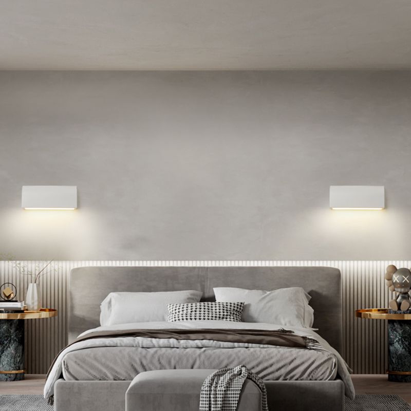 Modern Style Geometry Shape Wall Sconce Metal 1 Light Sconce Lighting for Dining Room